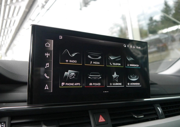 Audi A4 cena 164400 przebieg: 64857, rok produkcji 2020 z Biała Rawska małe 466